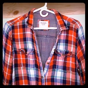 Abercrombie & Fitch plaid or flannel shirt